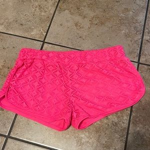Pink shorts size Xl